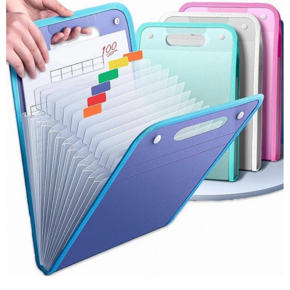 Pack of 2 13 Layer A4 Paper File Folder (Multicolor) - POPNOVA