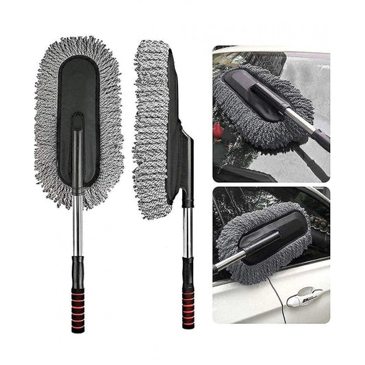 Pack of 2 Big Car Duster (Grey) - POPNOVA