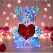 Glowing Teddy Bear Night Light (Multicolor) kids toys