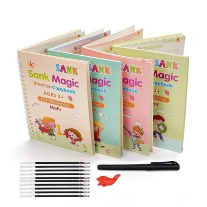 Pack of 3 Original Sank Magic Book (Multicolor) - POPNOVA