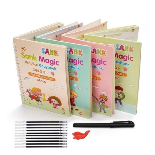 Pack of 3 Original Sank Magic Book (Multicolor) - POPNOVA
