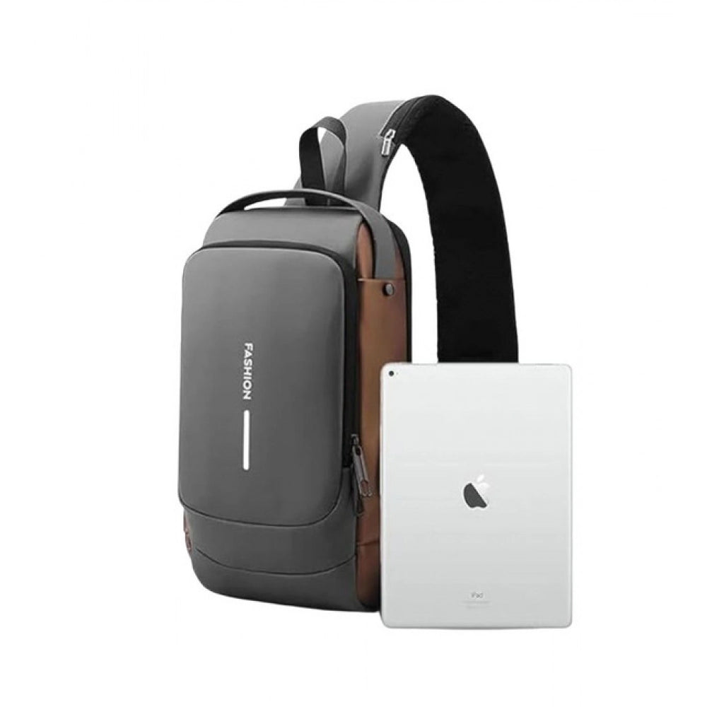 Waterproof Sling Cross Backpack Bag (Black) - POPNOVA