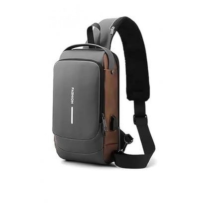 Waterproof Sling Cross Backpack Bag (Black) - POPNOVA