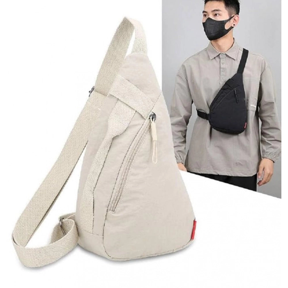Chest Bag (Off White) - POPNOVA