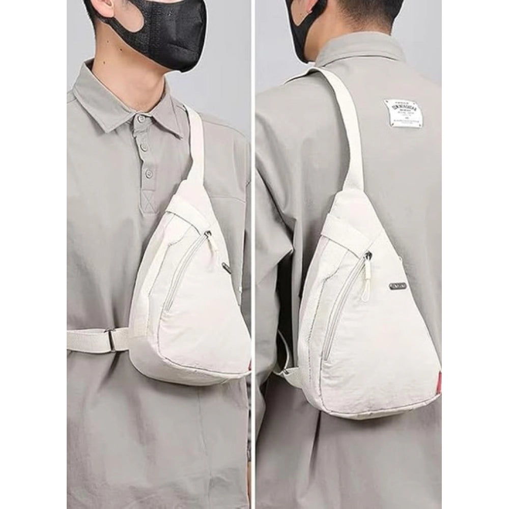 Chest Bag (Off White) - POPNOVA