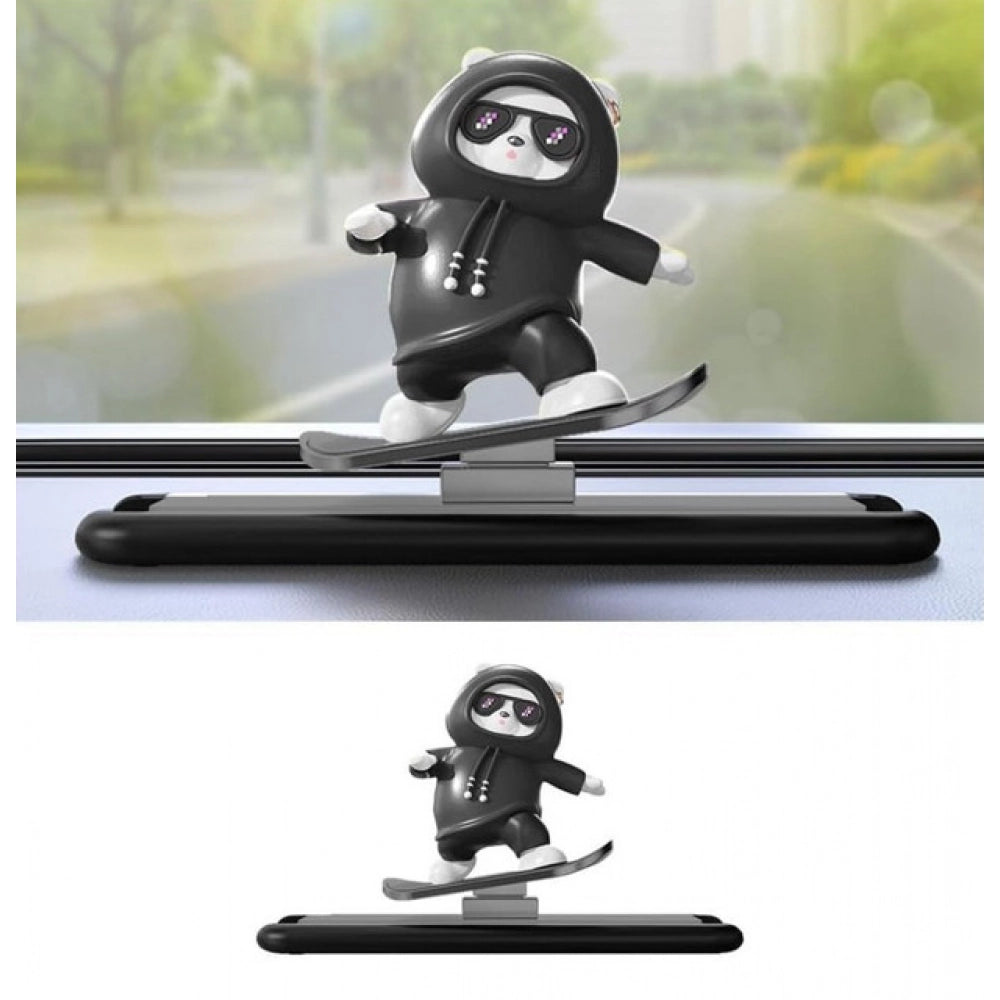 Car Slidder Panda (Black) - POPNOVA