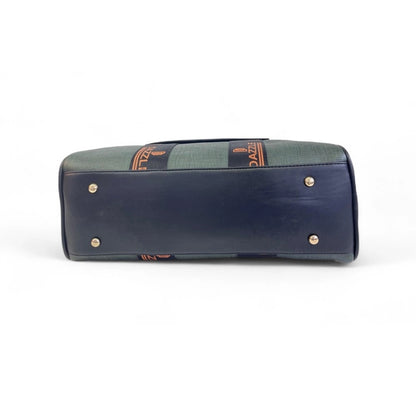 Women's Polyurethane Textured Duffle Bag with Adjustable & Removable Strap (Dark Green) - POPNOVA