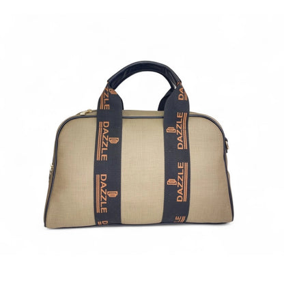 Women's Polyurethane Textured Duffle Bag with Adjustable & Removable Strap (Olive Green) - POPNOVA
