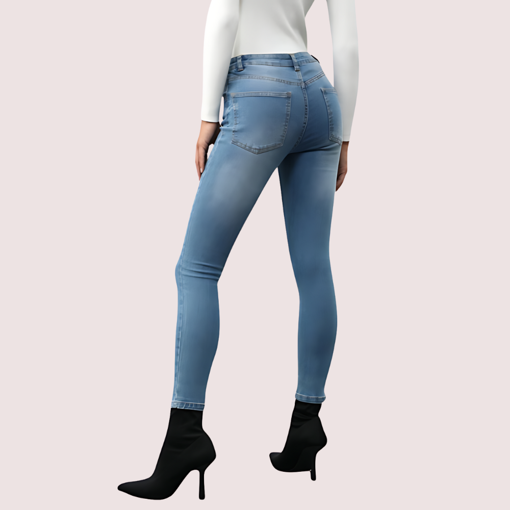 Women's Urban Chic Slim-Fit Skinny Jeans - POPNOVA