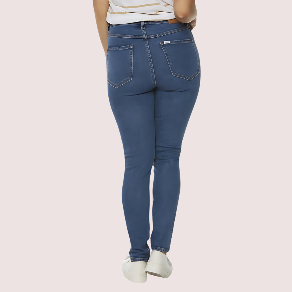 Women's Noir Chic Skinny-Fit Jeans - POPNOVA