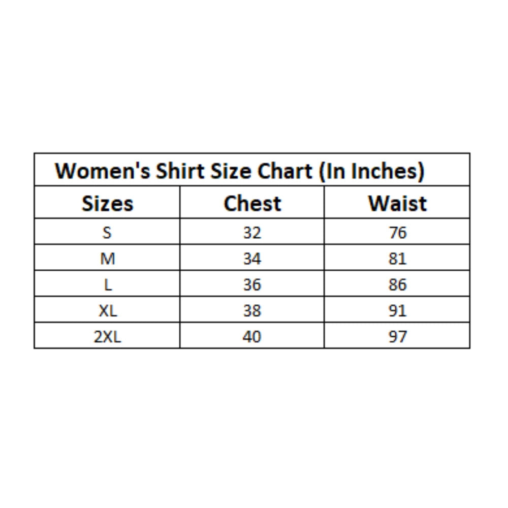 Women's Satin Printed Long Sleeve Shirt - White - Gold